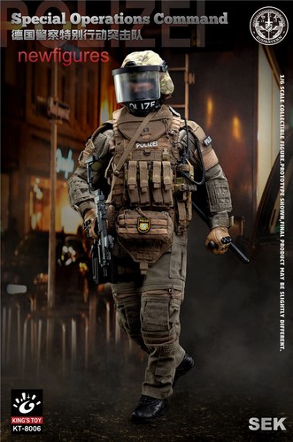 King's Toy 1/6 KT-8006 German Special Operations Command SEK 12" Soldatenfigur - Bild 2 von 12