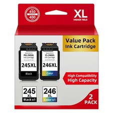 PG-245XL CL-246XL Ink Cartridge for Canon PIXMA MG2920 MG2522 MG2550 MX490 MX492