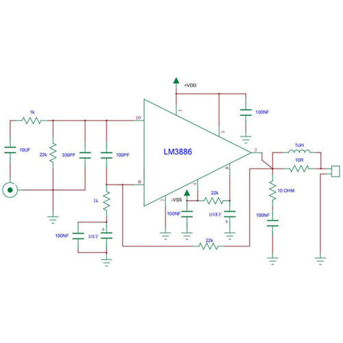 LM3886 Amplifier Board DIY Kit Audio Power Amplifier Board PCBA ^c^ - Picture 3 of 14