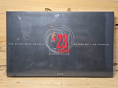 1996 Upper Deck The Jordan Experience 23 Nights Card & CD Set