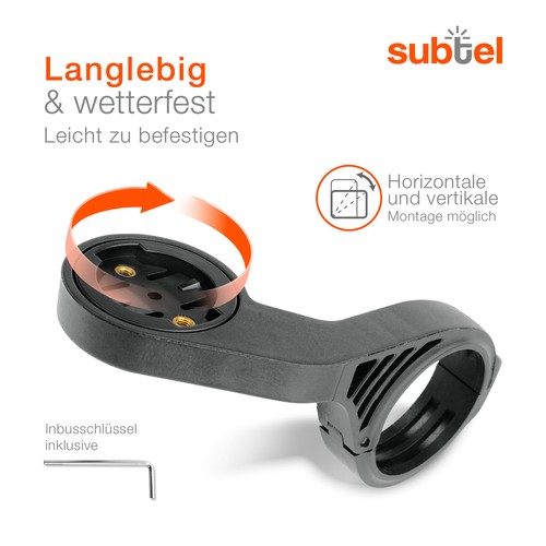  Fahrrad Halterung für Garmin Edge Explore 2 Fahrradlenkerhalterung - Bild 5 von 7