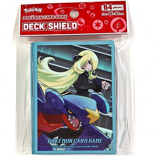 Pokemon TCG Deck Shield Card Sleeve - Cynthia & Garchomp Ver.2 - 第 1/2 張圖片