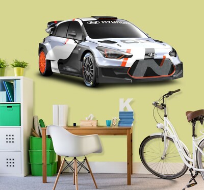 3D Auto C195 Auto Wallpaper Wandbild Poster Transport Wandaufkleber Wend
