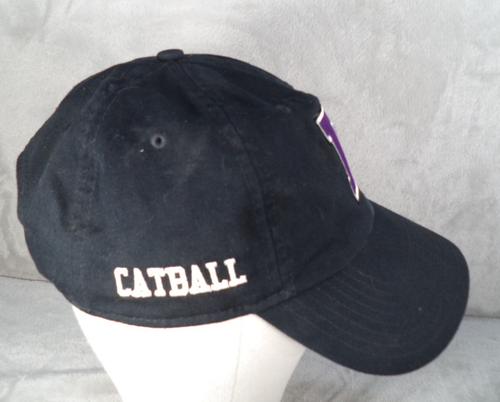 Linfield University College Wildcats Nike Campus Hat Dad Embroidered Black - Picture 4 of 11