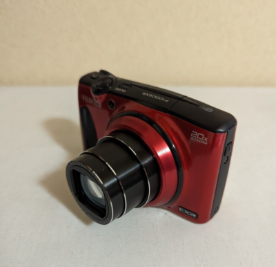 Fujifilm Digital Camera FinePix F Series F1000EXR Red 20X 16MP