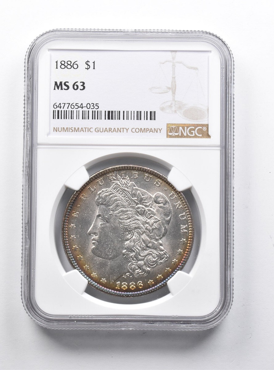 1912(M45)一圓銀貨 NGC MS63 動画あり】1912 日本 1円銀貨 NGC MS63 明治45年 - シマダコイン