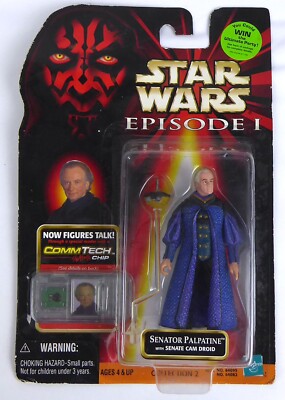 Star Wars (US) Figur NEU -- SENATOR PALPATINE -- Episode 1 - Kenner