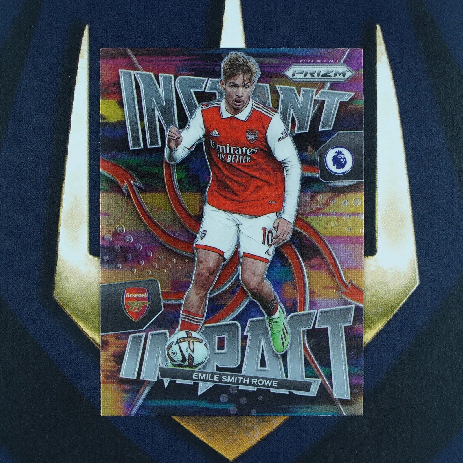 Emile Smith Rowe 2022-23 Panini Prizm EPL Instant Impact #31 Arsenal