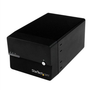 Startech-com-Usb-3-0-esata-Dual-3-5-034-Sata-Iii-Hard-Drive-External-Raid-Enclosure
