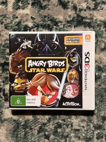 Angry Birds Star Wars Nintendo 3DS Game - AUS PAL - Great Condition - Afbeelding 1 van 4