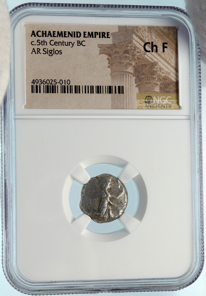 486BC Xerxes - Artaxerxes I Achaemenid Silver Greek SIGLOS Coin
