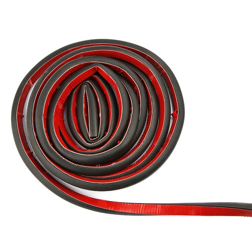 Universal Big D Shape Rubber Car Door Seal Strip Hollow Edge Guard Weatherstrip - Picture 8 of 12