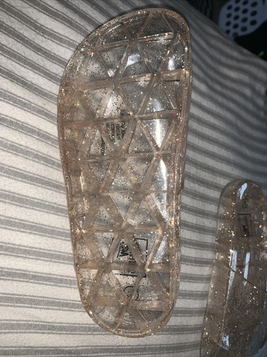 Zapatos sin cordones Extremely Me para niñas pequeñas dorados brillantes talla 11 - Imagen 7 de 9