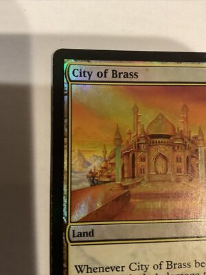 MTG City of Brass 8th Eighth Edition Foil Actual Pics | eBay