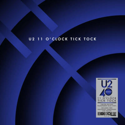 U2 11 O'Clock Tick Tock - LP (12'') / Transparent Blue Vinyl (RSD 2020)