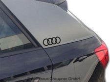 Audi Dekorfolie Audi Ringe Brillantschwarz 81B064317  Y9B Aufkleber Folie