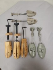 Wood, Metal Adjustable Shoe Form Stretcher Women's ADJUSTABLE Lot of 7 B40