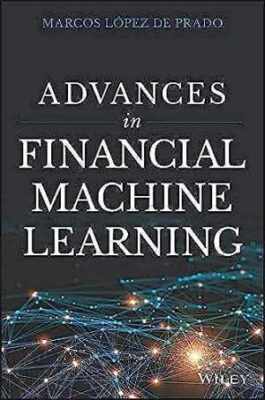 Advances in Financial Machine Learning - Hardcover, by Lopez de Prado - Good