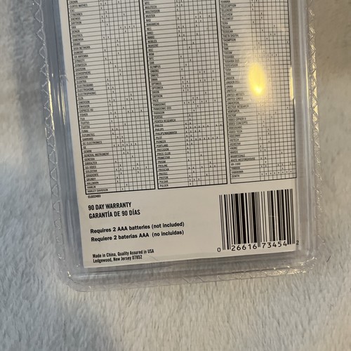 New Zenith Universal 5 Device Remote Control-Cable-TV-DVD-CD-SATELLITE - Picture 7 of 12