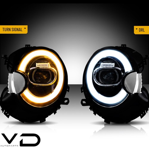VLAND LED Headlights+SMOKE Tail Lights For 2007-2013 Mini Cooper R56 R57 R58 R59 - Foto 9 di 24