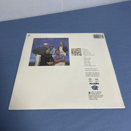 The Beach Boys - The Beach Boys (1985 LP Caribou) New Sealed Ships 1st Class - Picture 3 of 7