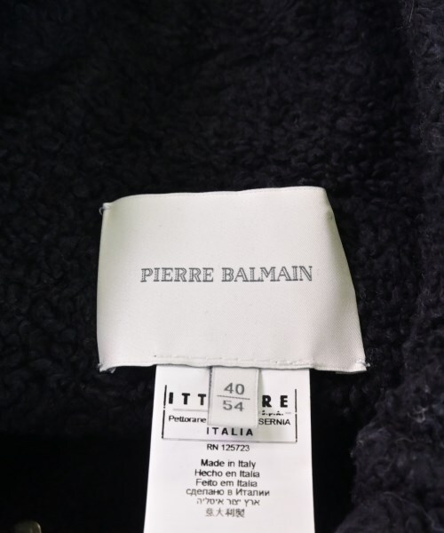 PIERRE BALMAIN Denim Jacket Black 54(Approx. XXL PIERRE BALMAIN Denim Jacket Black 54(Approx. XXL