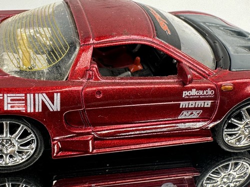 Muscle Machines SS Tuners 2001 Honda Acura NSX Car Red Die Cast 1/64 Loose - Picture 5 of 16