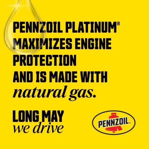 Platinum High Mileage Full Synthetic 5W-30 Motor Oil, 5 Quart - Picture 6 of 8