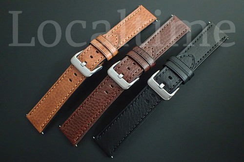 Correa de reloj plana semi brillante de cuero de becerro Localtime Italy Prestige 18-24 m - Imagen 6 de 17