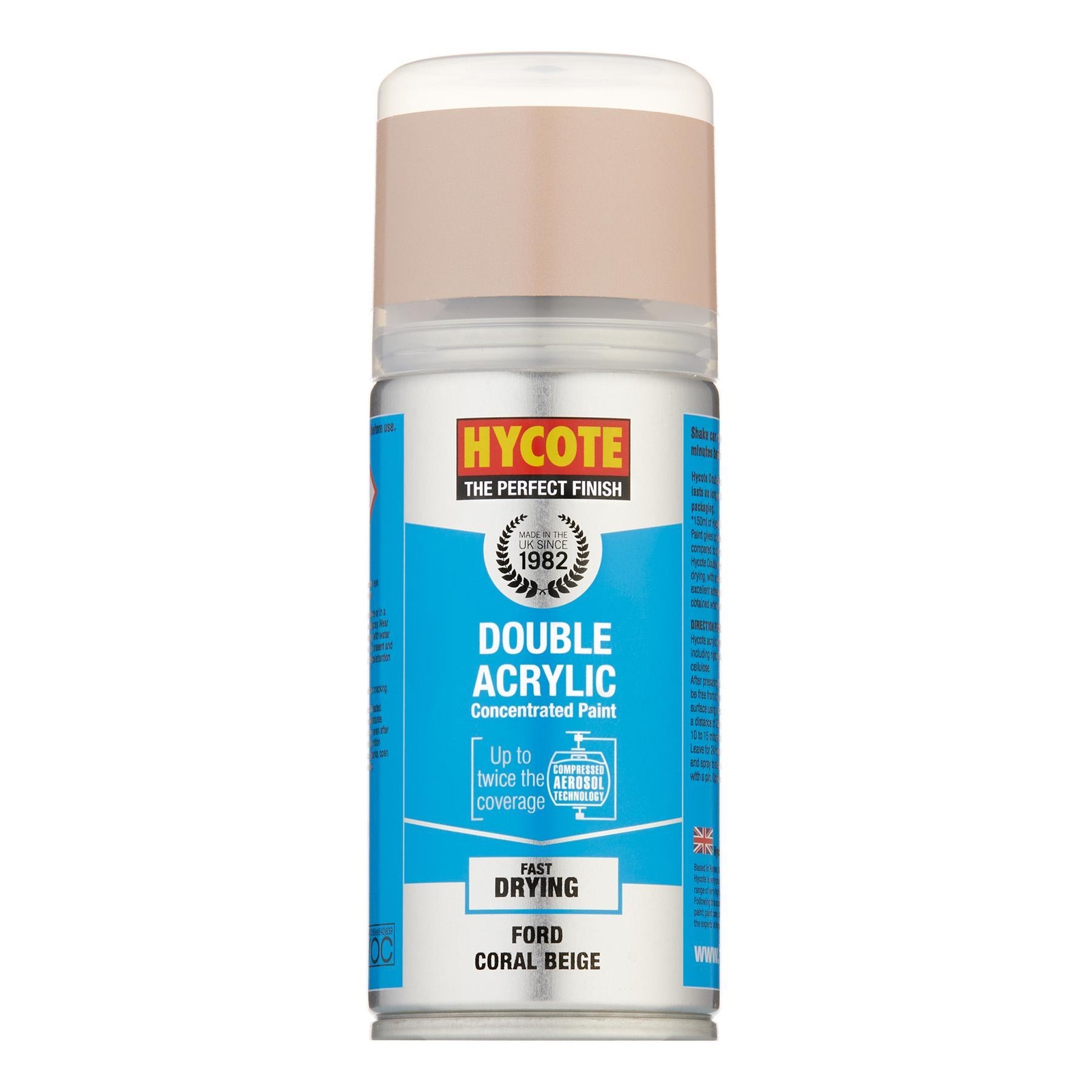 Hycote Colour Spray Paint XDFD104 Ford Coral Beige 150ml