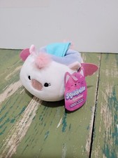2pc Squishville Squishmallows Pegasus Unicorn Car Carriage Mystery Accessory NEW