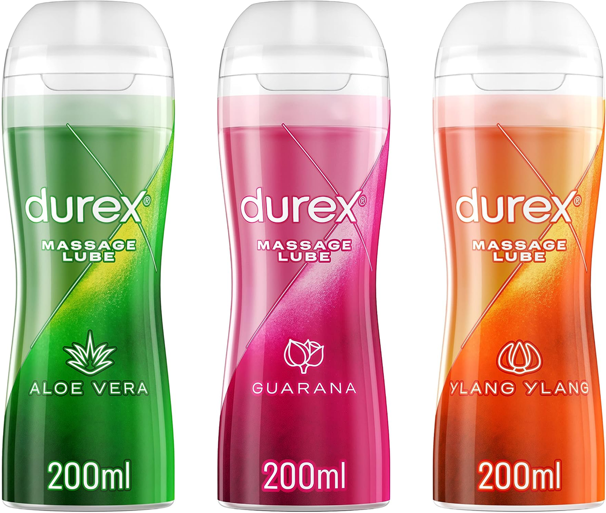 Durex Play Massage Lubricant 2In1 Aloe Vera Guarana Ylang Ylang Pack of 3 5038483224021 | eBay UK Durex Play Massage Lubricant 2In1 Aloe Vera Guarana Ylang Ylang Pack of 3 5038483224021 | eBay UK