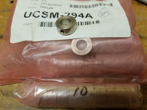 NEW Shaft Locking Stop Collar w/6-32 thread ID 3/8" OD 3/4" - UIC UCSM-294A - Picture 3 of 4