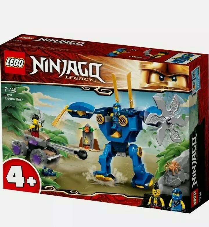 Lego Ninjago Legacy Jay's Electro Mech Building Set 71740
