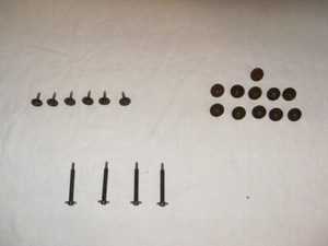 TECHNICS SL-1200 MK2 MK3 M3D MK4 MK5 M6 BOTTOM COVER SCREW 21 PIECE DJ PARTS