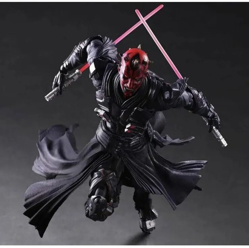STAR WARS Play Arts Kai Variant Figure 10” DARTH MAUL NO.4 (Square Enix, 2015) - Picture 4 of 12