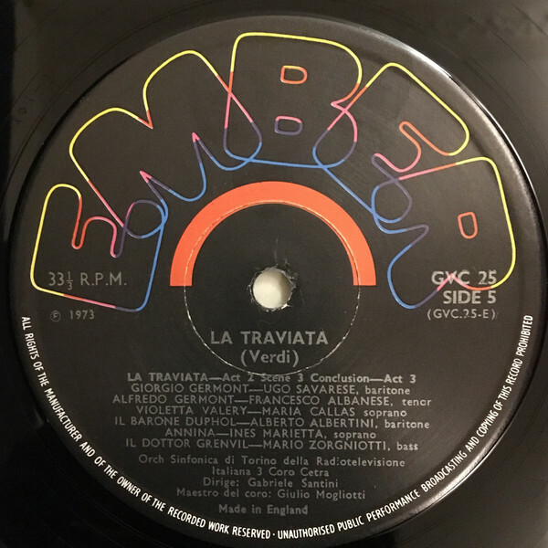 Maria Callas - La Traviata (3xLP, Album, Ltd, RE + Box) Super opłacalna natychmiastowa dostawa