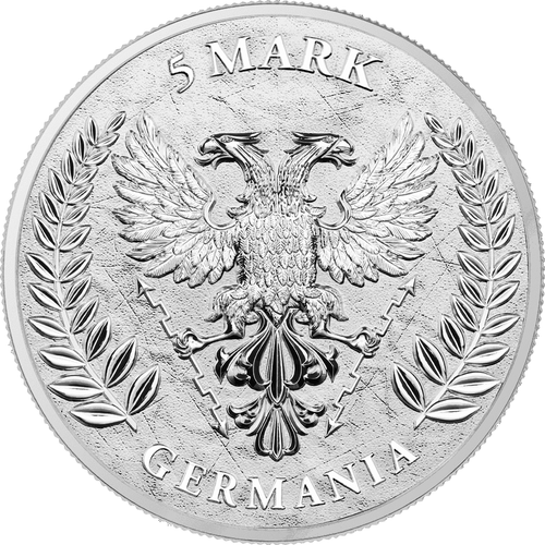 5 marcos Germania WMF Berlín edición Feria Mundial del Dinero 1 oz plata BU 2020 - Imagen 4 de 4
