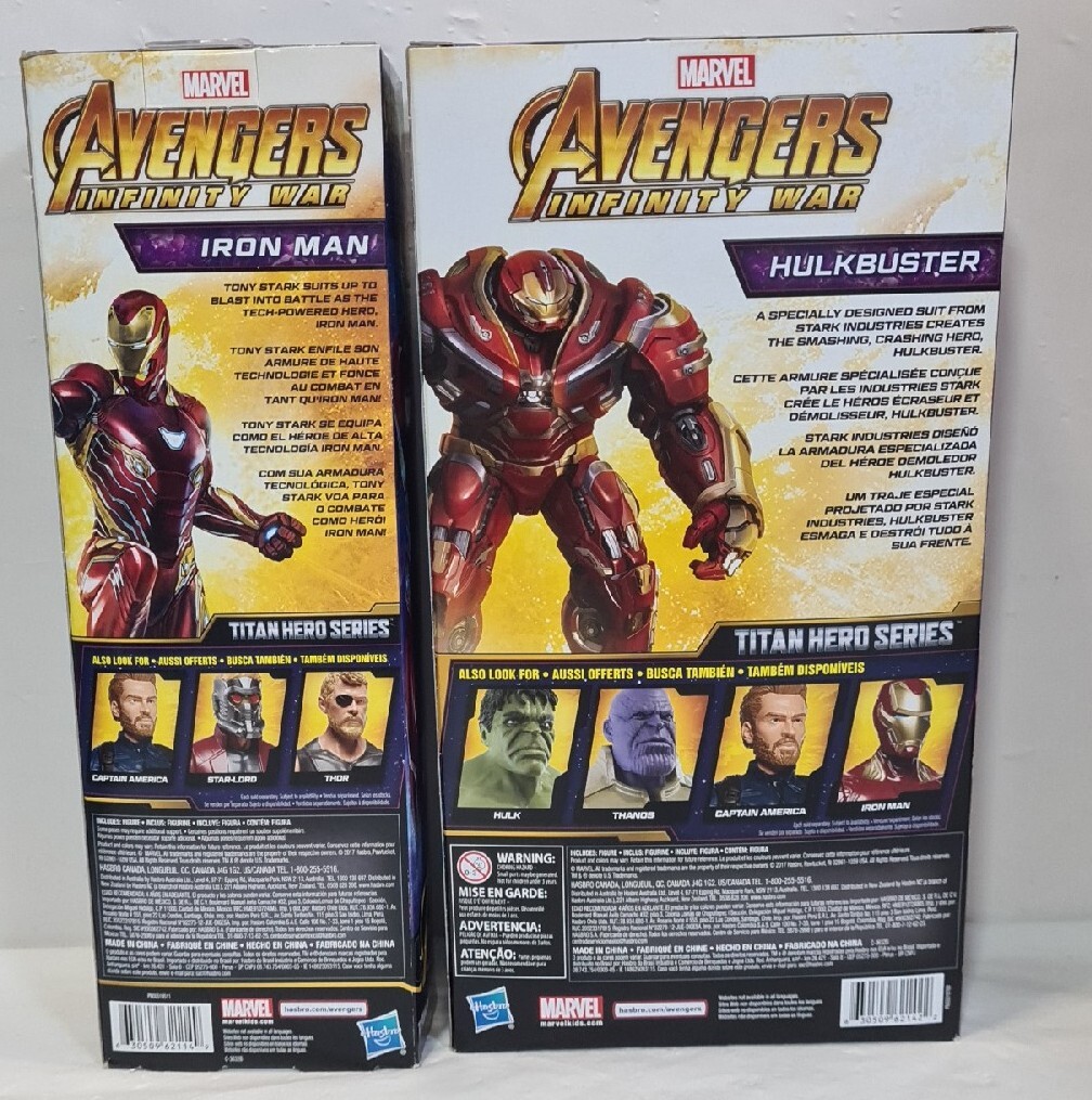 Marvel Infinity War Titan Hero Series Hulkbuster & Ironman
