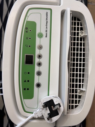 Meaco Platinum 20L Air Purifier & Dehumidifier White/Green - Energy Saving - Picture 6 of 12