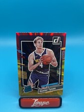 Hunter Tyson 2023-24 Panini Donruss Red & Gold Holo Laser Rated Rookie Nuggets