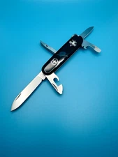 VICTORINOX TINKER BSA Boy Scouts Swiss Army Knife Multi Tool 91mm BLACK ..