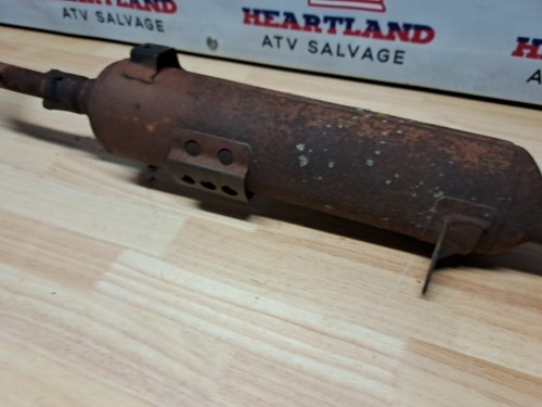1980 Honda ATC 185 200 Complete Exhaust System Header Muffler R2 - Picture 15 of 15