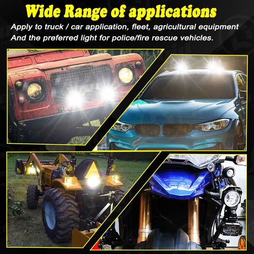 Barra de luz de trabajo LED de 4 pulgadas lámpara de inundación camión todoterreno 4x4 ATV UTV luz antiniebla - Imagen 14 de 25