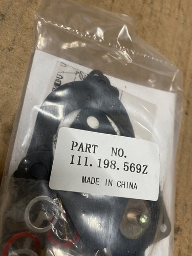 New Old Stock VW Carburetor Repair Kit #VW113-198-575URP Volkswagen Carb Solex - Picture 7 of 7