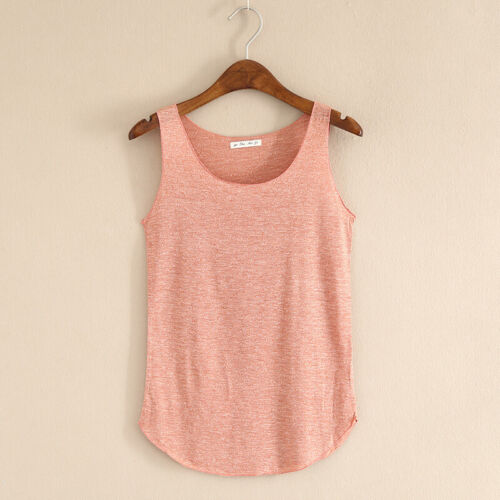 Ärmellose Tanktops Für Damen Lässige Sommer-T-Shirts Für Damen Tanktops → - Picture 27 of 33