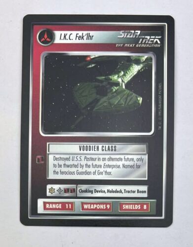 Star Trek The Next Generation CCG Alternate Universe 1995 PICK A CARD UNPLAYED - Picture 47 of 120