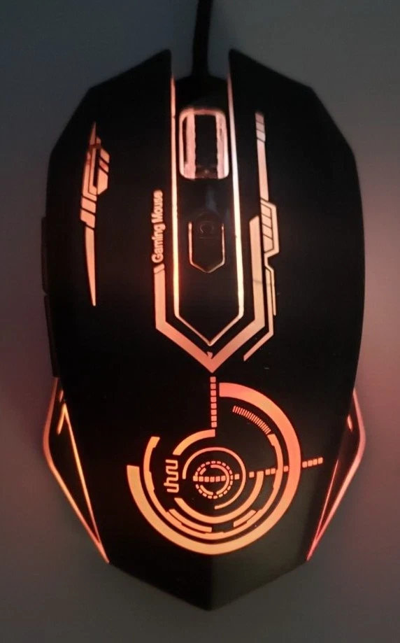 Uhuru Optical Wired Multicolor Gaming Mouse 3200 Max DPI / 6 Buttons - Image 2 of 4