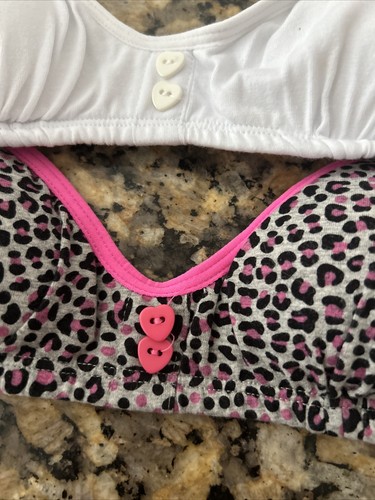2 Pack Hanes MHH136 Comfort Wirefree Training Bralette w/Removable Cups New Sz S - Picture 6 of 8