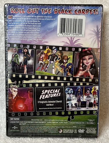Monster High: Frights, Camera, Action! DVD 2013 America Young/Salli Saffioti New - Picture 2 of 8